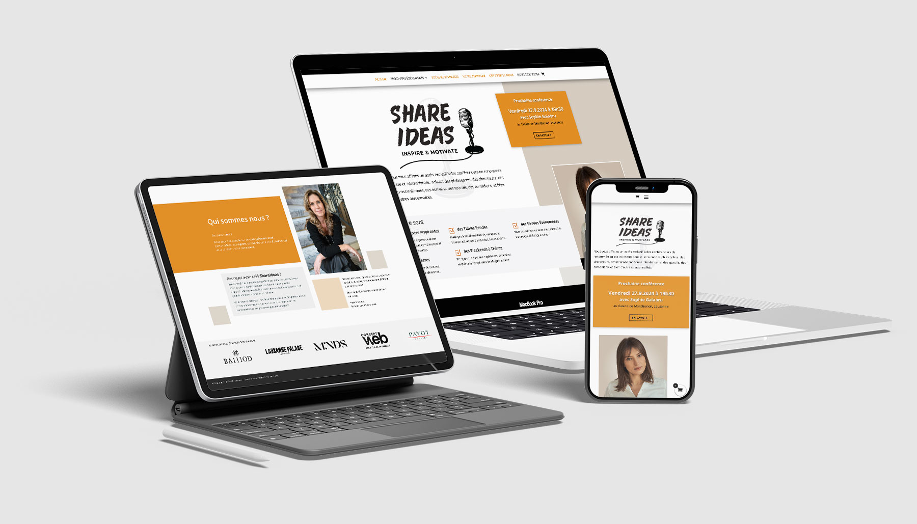 Shareideas site web Lausanne